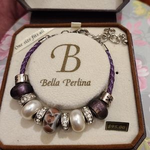 NIB Bella Perlina Charm Bracelet